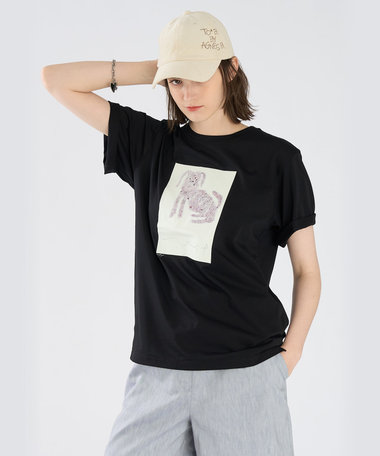 Dog T オーガニックコットン 半袖 アーティストTシャツ