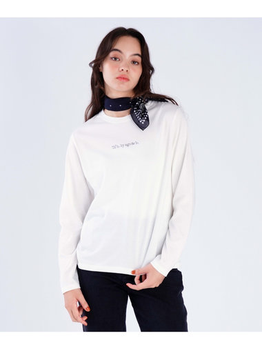 コットン ロングスリーブ Tシャツ