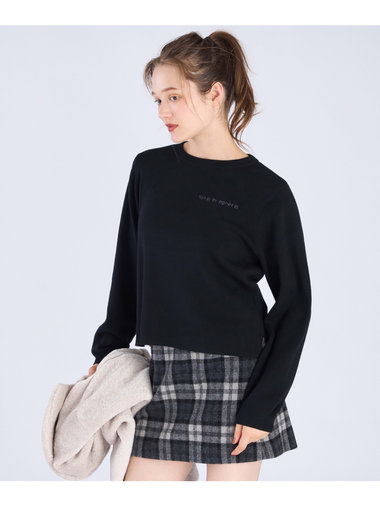 【Outlet】トラディショナル コットン ニット プルオーバー