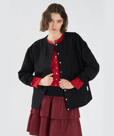To b. by agnes b.× green label relaxing コットン ビッグカーディガン