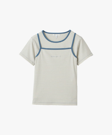ボーダー キャミソール＆Tシャツ