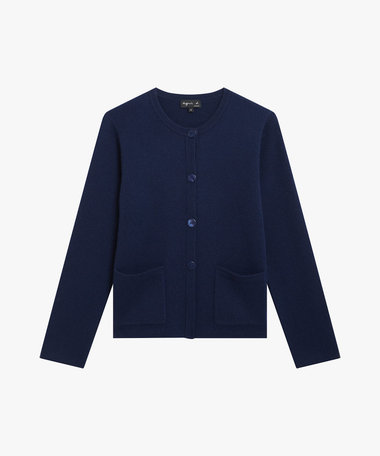 カシミヤ 長袖 ジャケット "Arno"