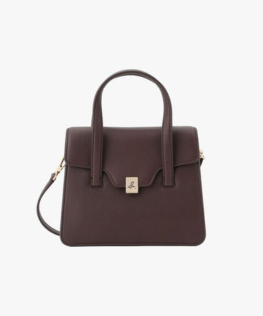 レザー2wayハンドバッグ "miyuki " RAS32B-01