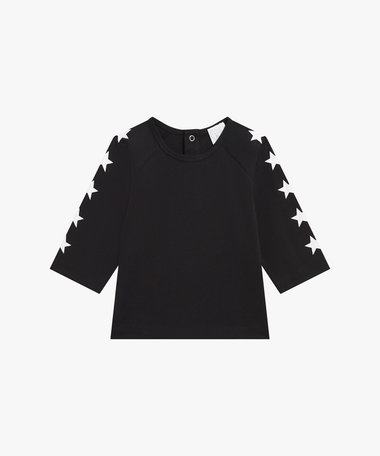 ベビー スター オーガニックコットン ラグラン Tシャツ