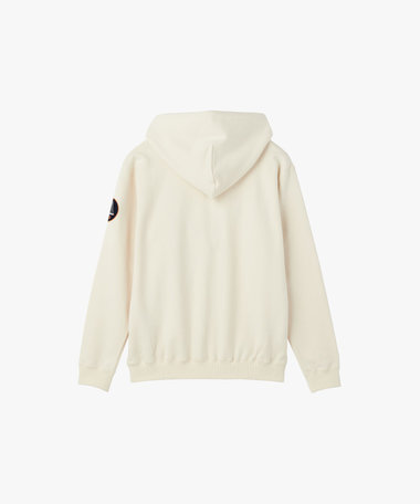 TARA オーガニックコットン 長袖 ジップアップフーディ