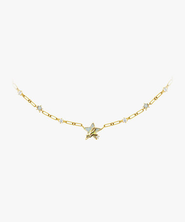 "b."ロゴ スター ネックレス "Silent Night Star"