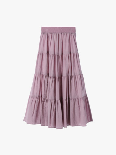 【Outlet】フォーティアードスカート