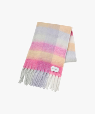 ブロックチェック マフラー