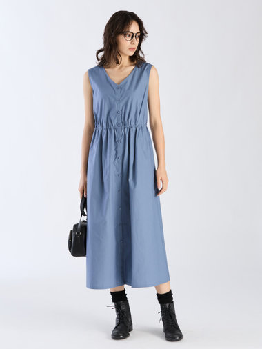 【Outlet】コットンタイプライタードレス