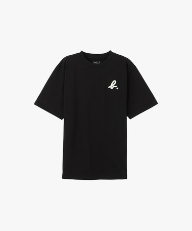 メンズ "b."刺繍 半袖 Tシャツ