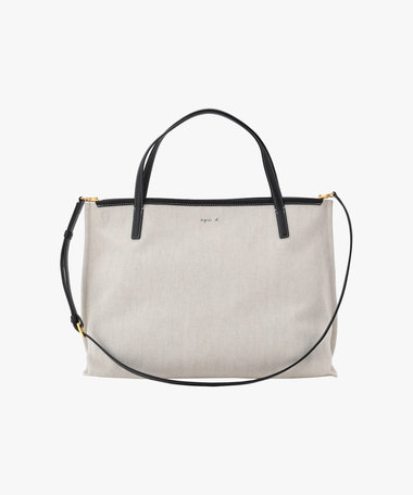 リネン 2way トートバッグ ABX01-01