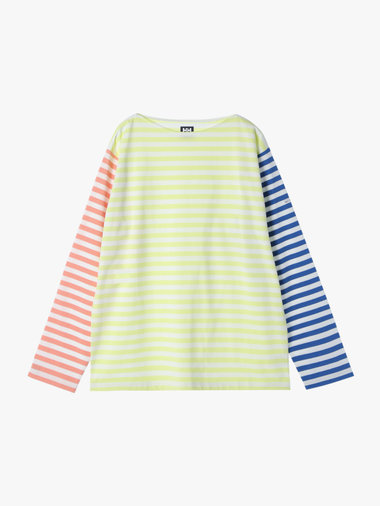 【Outlet】agnes b. x HELLY HANSEN ロングスリーブマリンボーダーティー（ユニセックス）