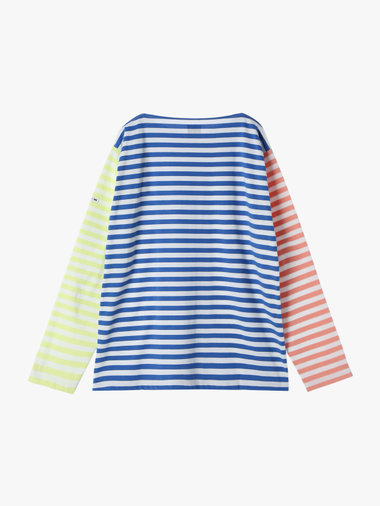 【Outlet】agnes b. x HELLY HANSEN ロングスリーブマリンボーダーティー（ユニセックス）