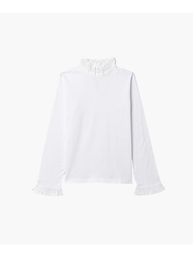 J000 E TS キッズ フリルカラーカットソー