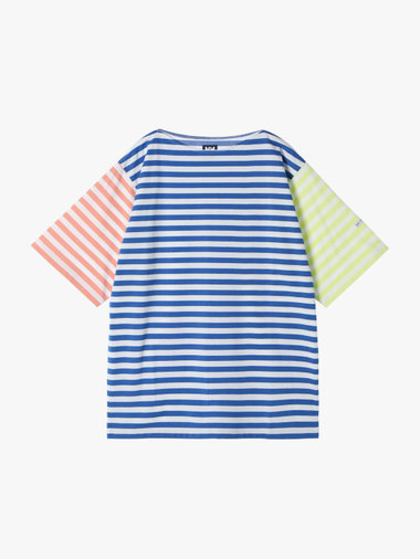【Outlet】agnes b. x HELLY HANSEN ショートスリーブマリンボーダーティー（ユニセックス）