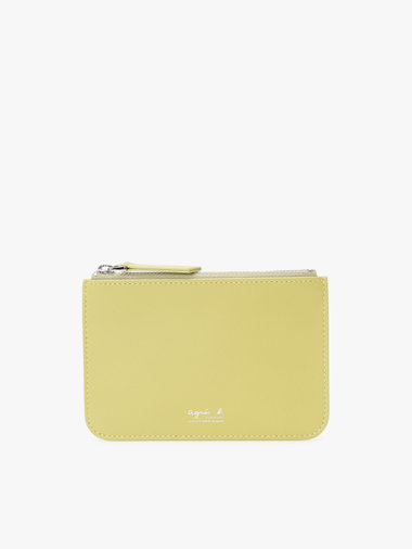 【Outlet】レザー コインケース" Yvon" ZAH04-03