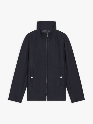 【Outlet】ウール スタンドカラージャケット "Olympe"