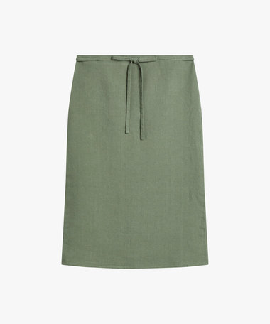 リネン ストレート スカート "Montse"