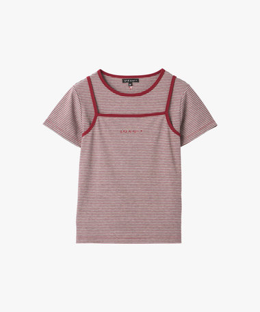 ボーダー キャミソール＆Tシャツ