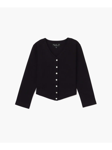  J630 E CARDIGAN キッズ Vネックカーディガン