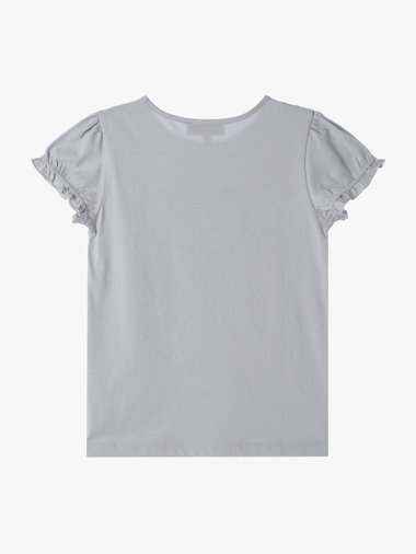 キッズ ハートプリント コットン 半袖 Tシャツ