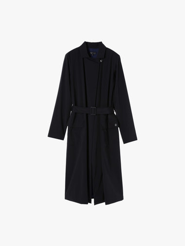 【Outlet】ベルト付きコート