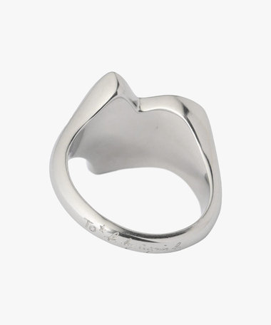 メッセージ ハート リング "Merci"