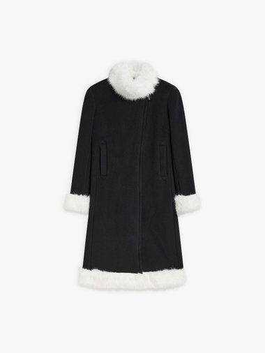 【Outlet】UBO5 MANTEAU ウールベルベット コート