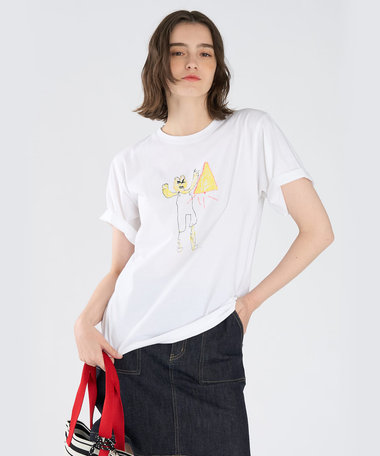 Tiger T オーガニックコットン 半袖 アーティストTシャツ