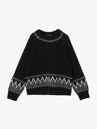 【Outlet】ノルディック ニット プルオーバー