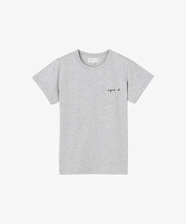 ロゴ プリント コットン 半袖 Tシャツ "Brando"