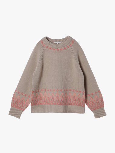 【Outlet】ノルディック ニット プルオーバー