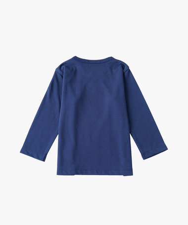 ベビー ロゴ コットン 長袖 Tシャツ