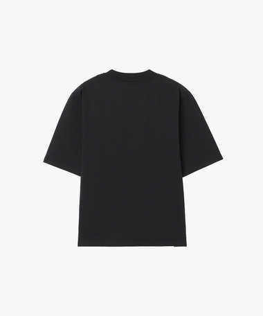 メンズ ロゴ 刺繍 コットン 半袖 Tシャツ "Horace"