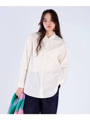 【Outlet】コットン ロングスリーブ シャツ