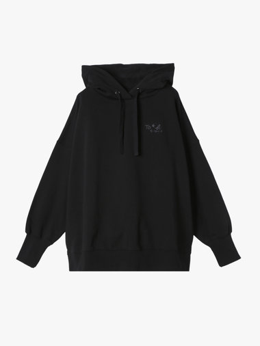 EMBROIDERY LOGO HOODIE