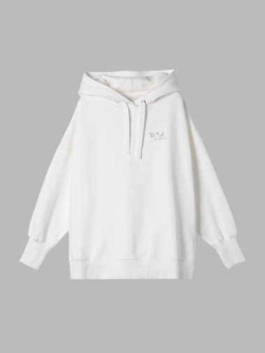 EMBROIDERY LOGO HOODIE