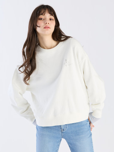 【Outlet】To b. by agnes b. x RED CARD TOKYO OVERSIZED SWEATSHIRT オーバーサイズスウェットシャツ