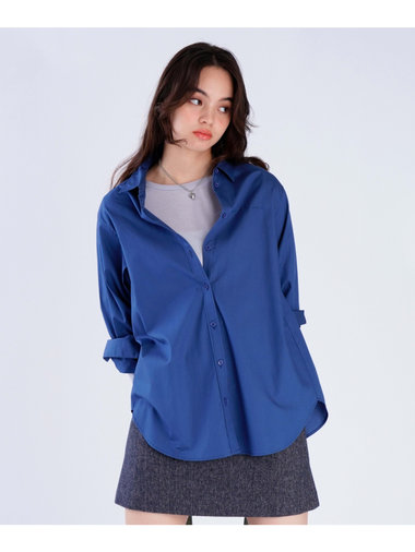 【Outlet】コットン ロングスリーブ シャツ